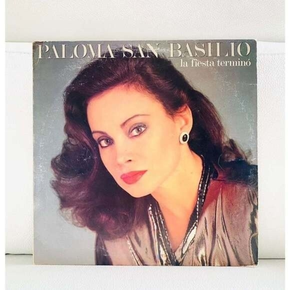 LP Paloma San Basilio -La Fiesta Termino Vinyl Record